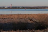 Elbe vom Deich bei Wedel, Morgenstimmung