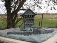 Wedel, Modell der Hatzburg